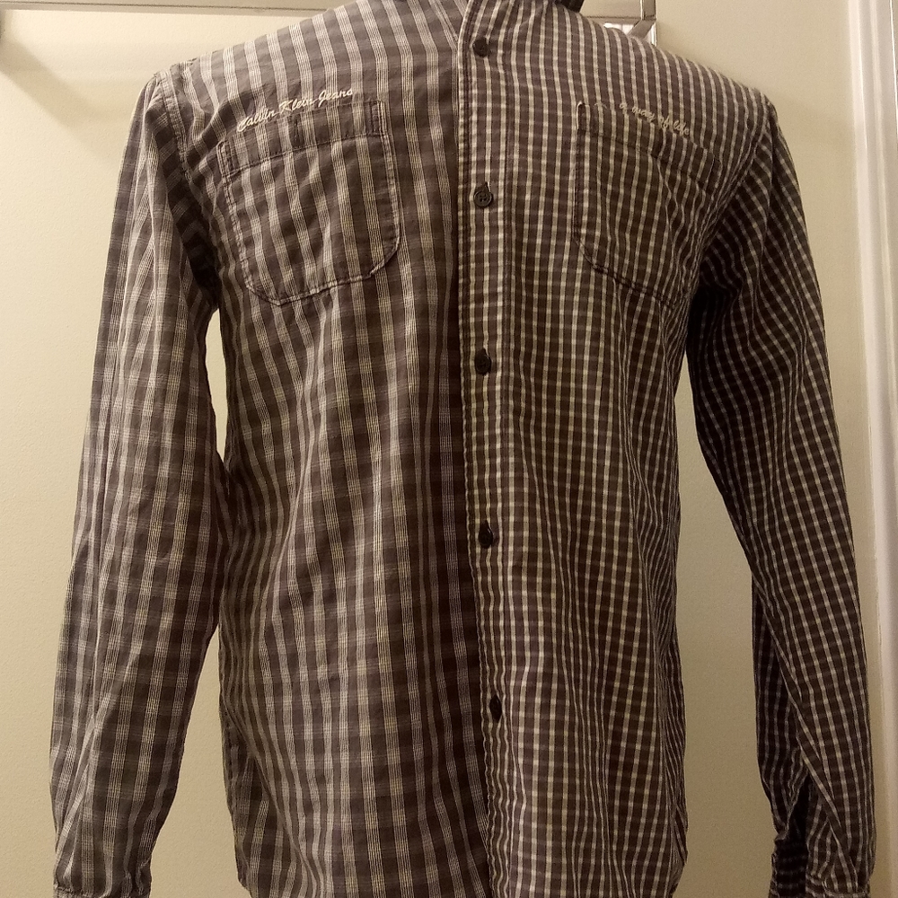 Calvin Klein button up shirt